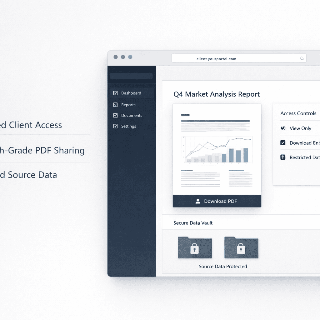 Client delivery that looks like your firm